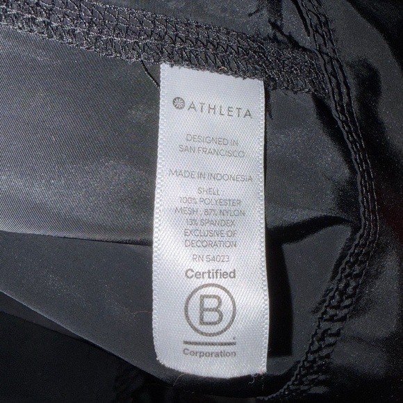 Athleta Black Trench Coat with Hood women size large - Picture 5 of 8